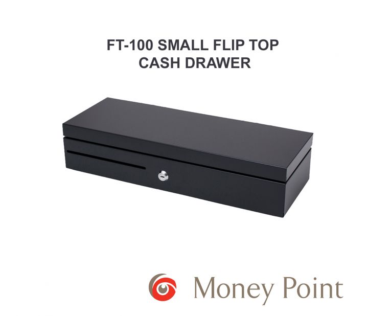 FT-100 SMALL FLIP TOP CASH DRAWER MONEY POINT IRELAND