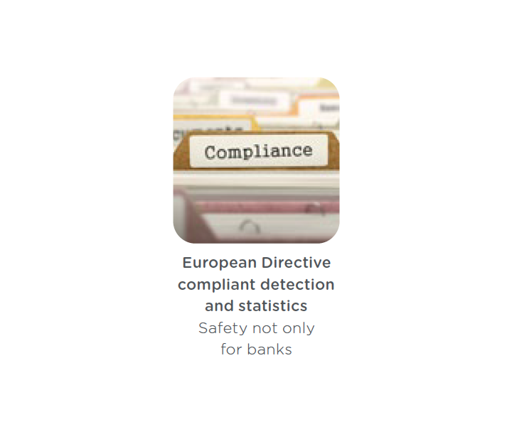 European Directive Compliant Detection & Statisitcs